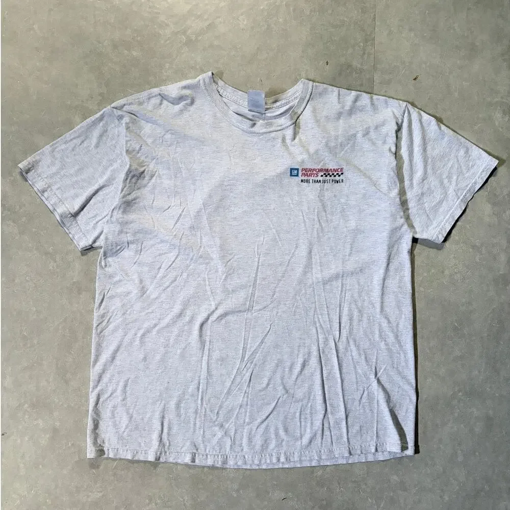 90s vintage General Motors Performance Parts Heather Grey T Shirt -XL